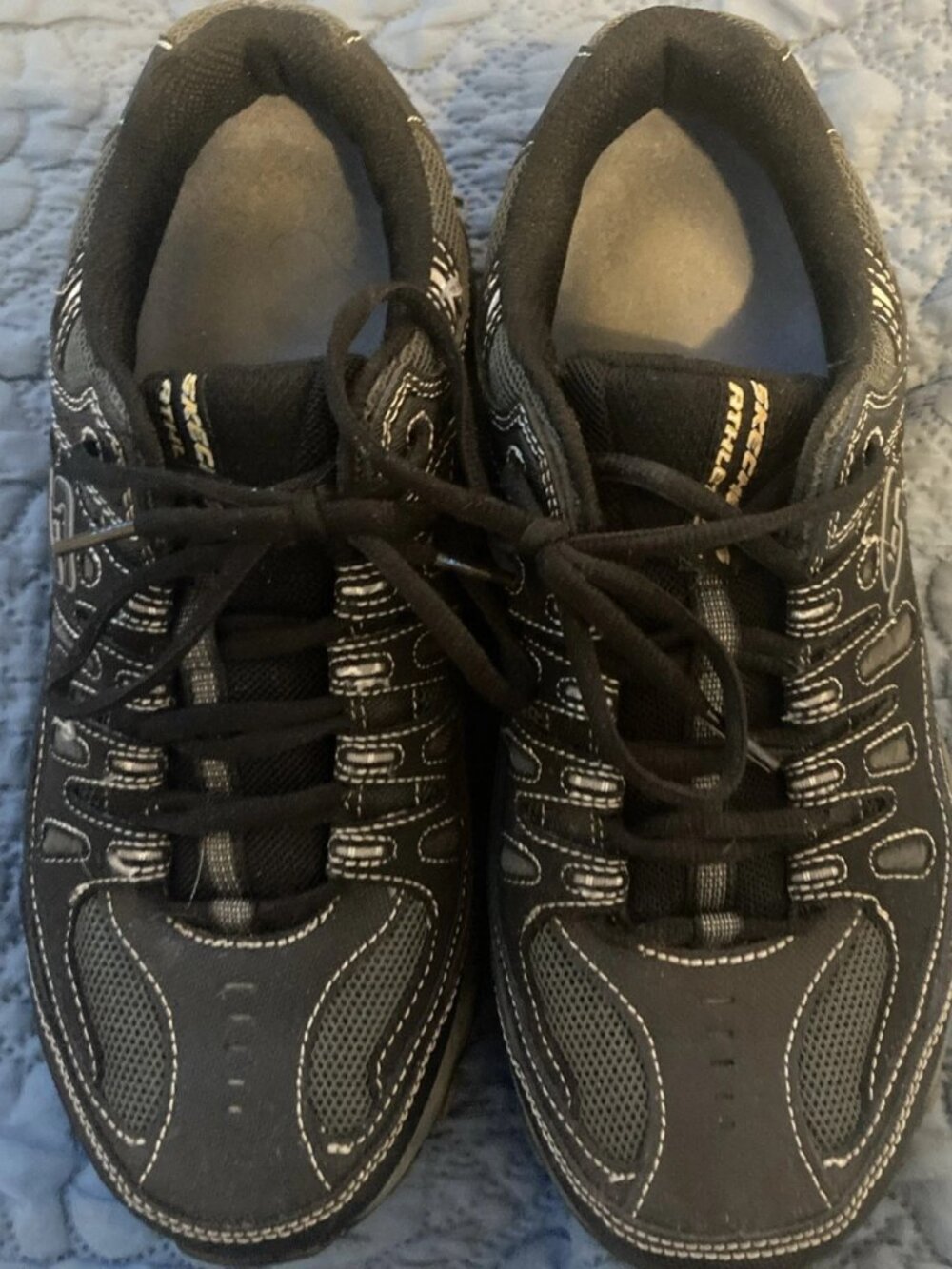 Women’s Black Sketchers Athletics Size 9